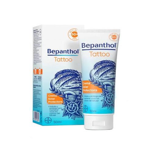 BEPANTHOL TATTOO CREMA SOLAR PROTECTORA SPF 50+ 1 TUBO 50 ML