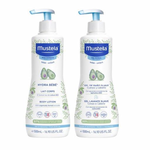 MUSTELA PACK HIDRATANT+GEL 30% 500 ML