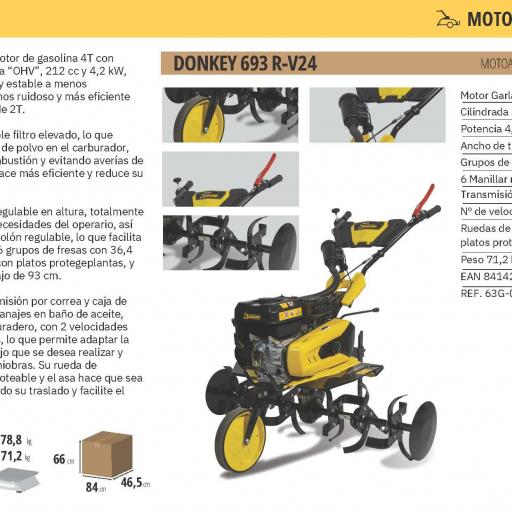 Motoazada DONKEY 693R-V24 [1]