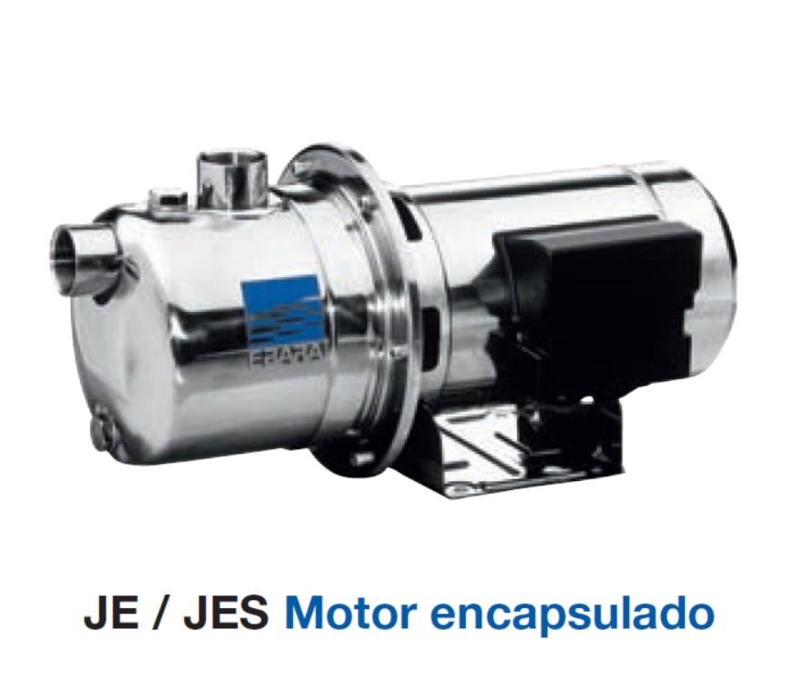 Electrobomba AUTOASPIRANTE JES-JE Inox AISI 304 Motor encapsulado