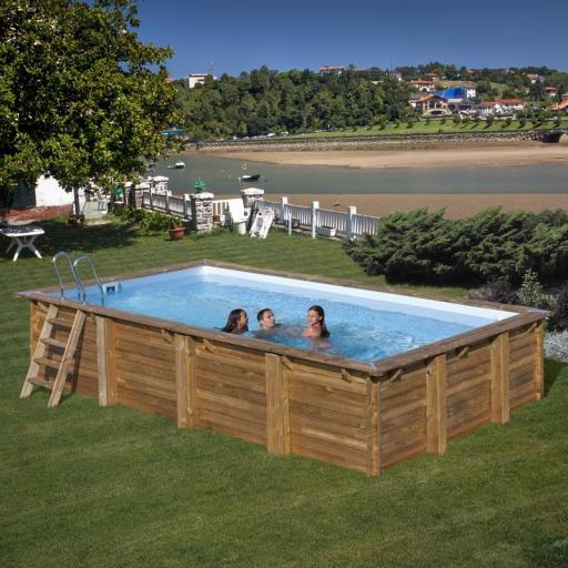 Piscina de madera EVORA 24.100 litros - Gre