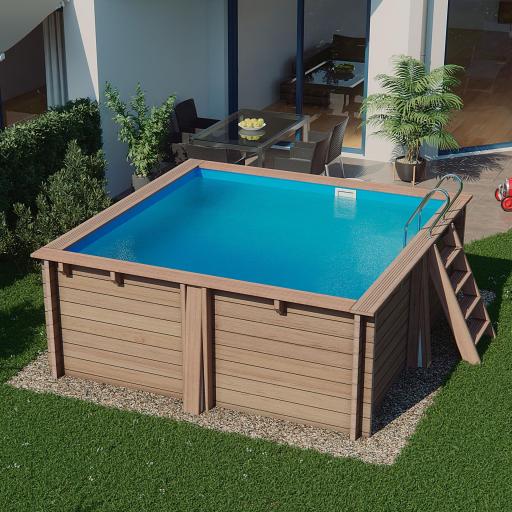 Piscina de madera CARRA 3  7.700 litros - Gre