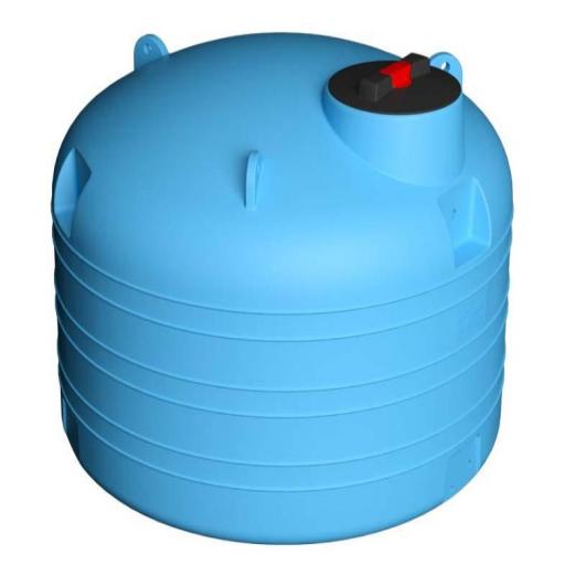 Depósito de 7500 litros vertical polietileno agua potable 