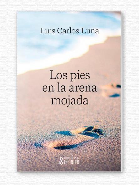 Los pies en la arena mojada