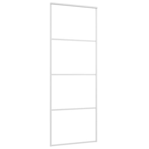 Puerta corredera con set herrajes vidrio ESG aluminio 76x205cm [2]