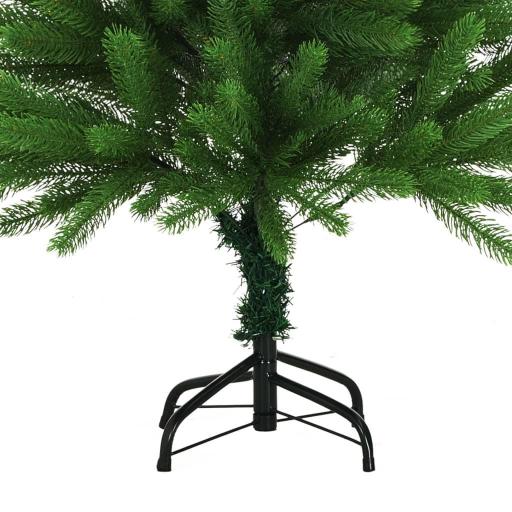 Árbol de Navidad artificial hojas realistas 120cm VERDE [4]