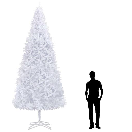 Árbol de Navidad artificial 400cm BLANCO [1]