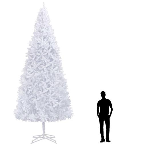 Árbol de Navidad artificial 500cm BLANCO [1]