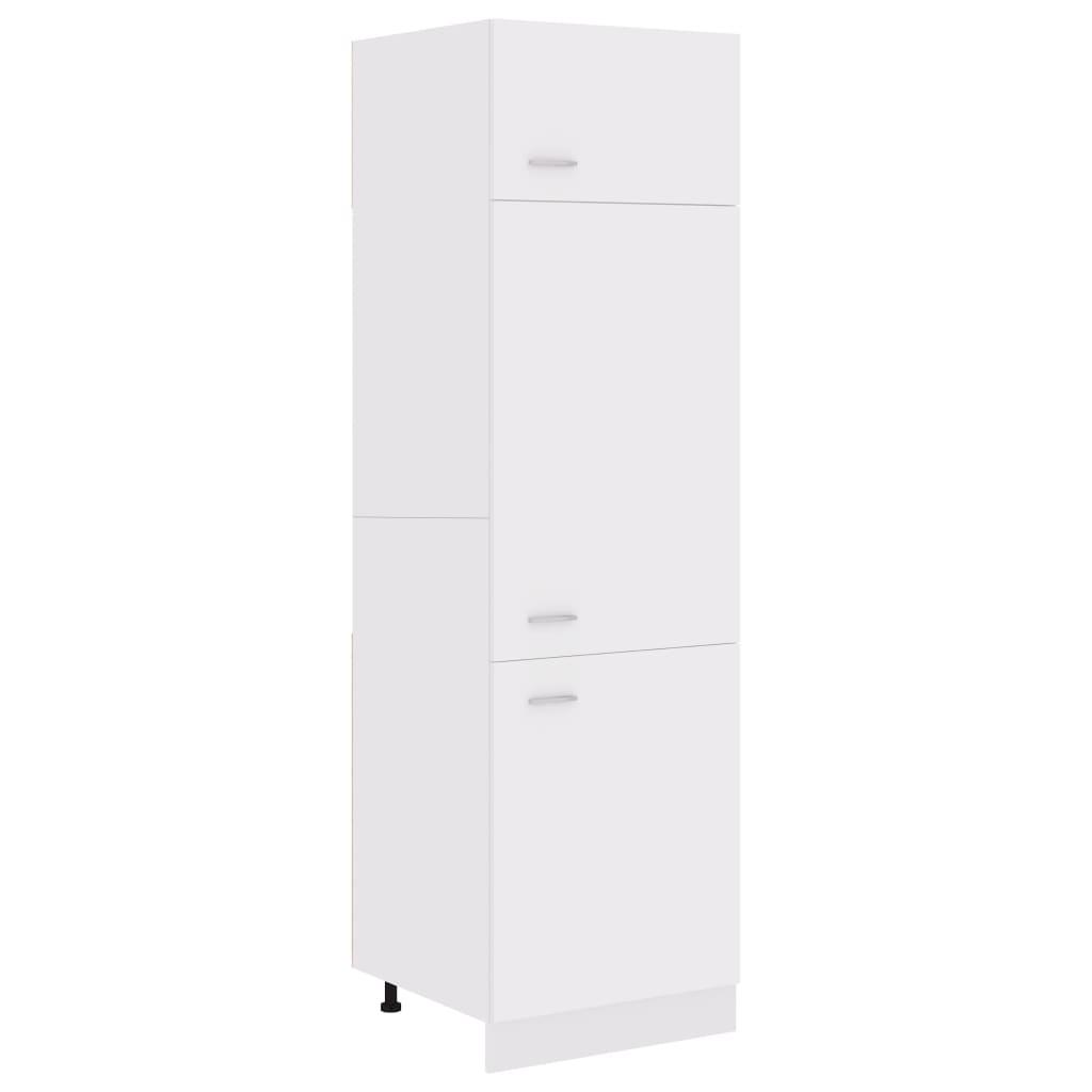 Armario de frigorífico 60x57x207cm BLANCO
