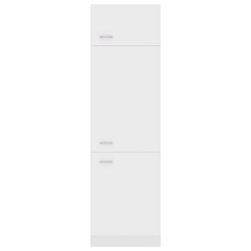 Armario de frigorífico 60x57x207cm BLANCO [2]