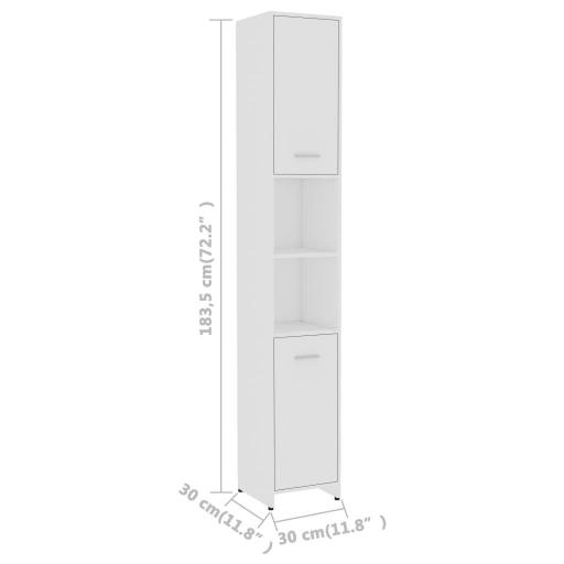 Conjunto muebles de baño 4 piezas BLANCO [5]