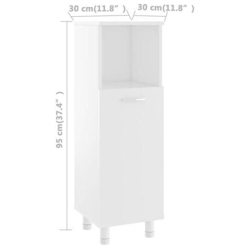 Conjunto muebles de baño 4 piezas BLANCO [3]