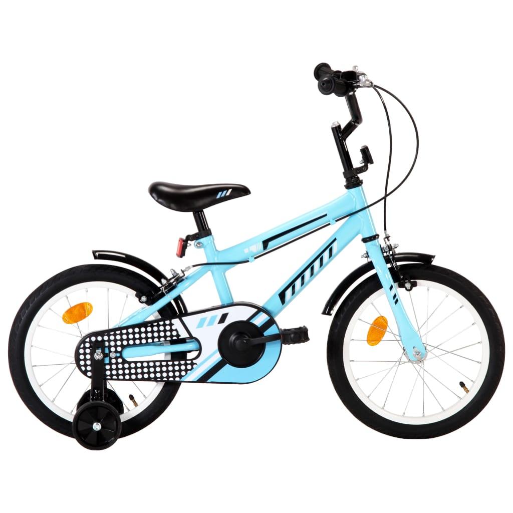 Bicicleta para niños 16 pulgadas (4-6 años) NEGRO Y AZUL: 225,00 €