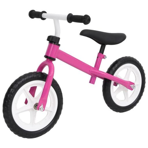 Bicicleta sin pedales 9,5 pulgadas ROSA