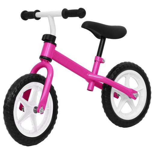 vidaXL Bicicleta para niños 18 pulgadas azul y blanco