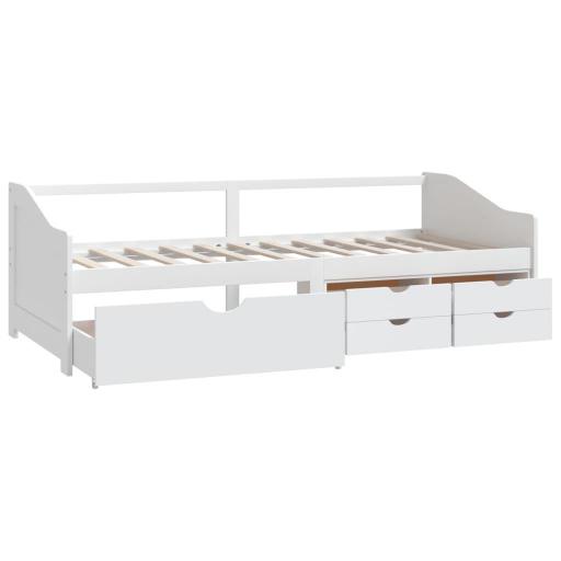 Cama con cajones 90x200cm BLANCO [2]