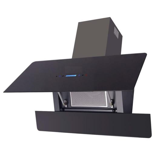 Campana extractora con pantalla táctil negro 90cm [1]