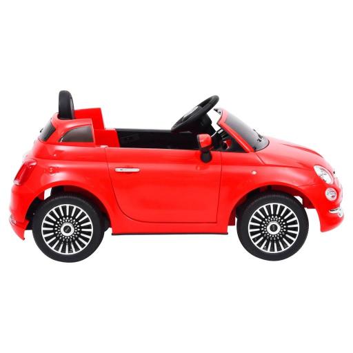 Coche eléctrico niños FIAT 500 ROJO [2]