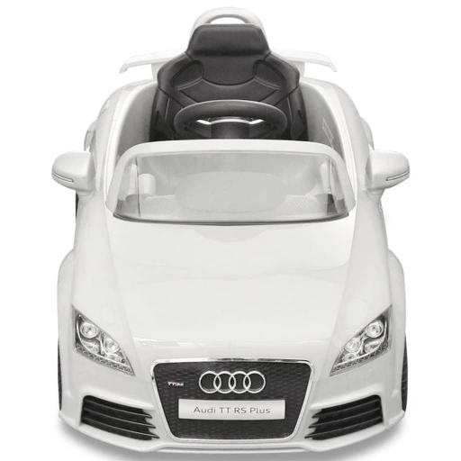 Coche eléctrico niños Audi TT RS BLANCO [1]