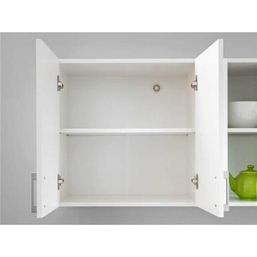 Cocina completa 8 piezas 240cm BLANCO BRILLO [1]