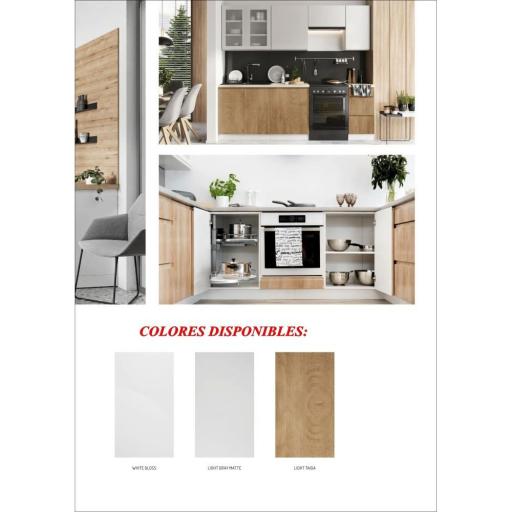 Cocina completa en L 510cm VARIOS COLORES [1]