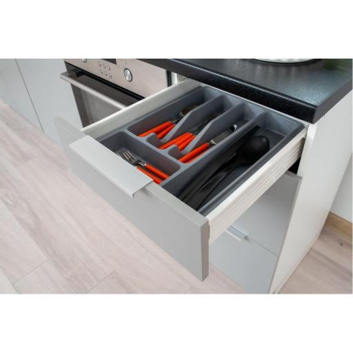 Cocina completa 180-240cm ROBLE Y GRIS PLATINO [6]