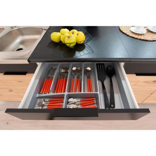 Cocina completa 180-240cm ROBLE Y NEGRO [2]