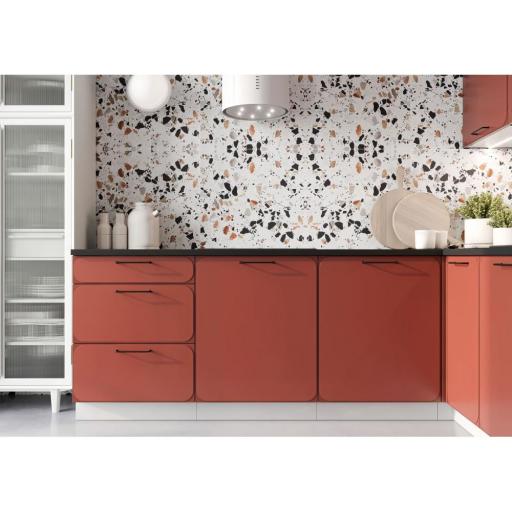 Cocina completa 210-280cm ROJO LADRILLO [1]