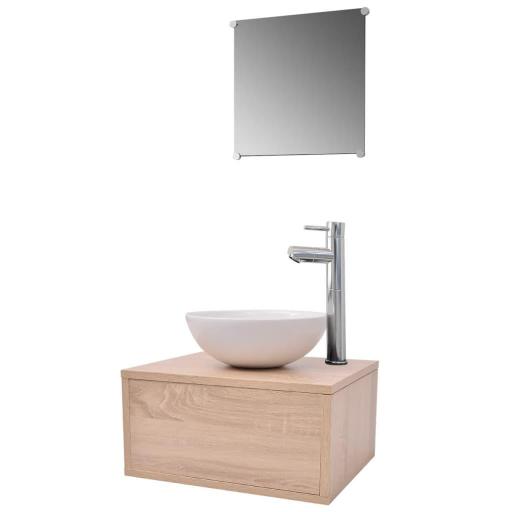 Conjunto de baño completo BEIGE [1]