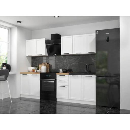 Cocina completa 200cm BLANCO Y ROBLE [3]
