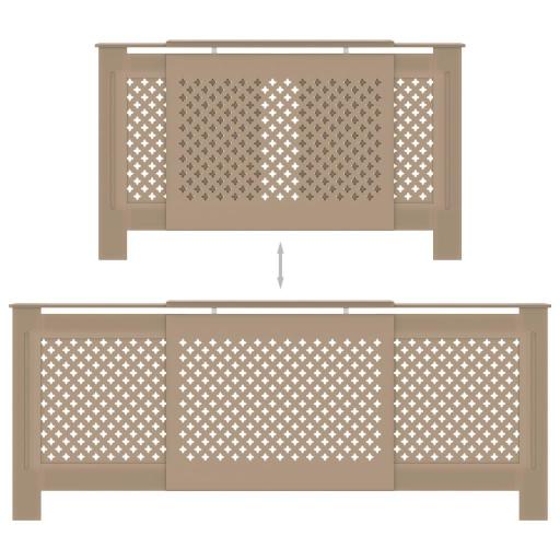 Cubierta para radiador 205cm MARRÓN [4]