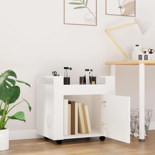 Carrito de escritorio 60x45x60cm BLANCO [1]