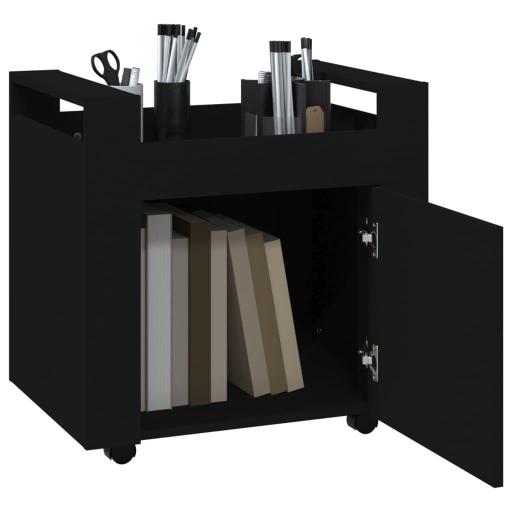Carrito de escritorio 60x45x60cm NEGRO [3]