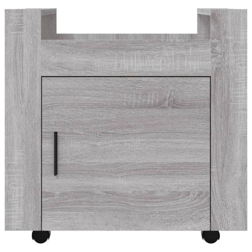 Carrito de escritorio 60x45x60cm GRIS MADERA [2]