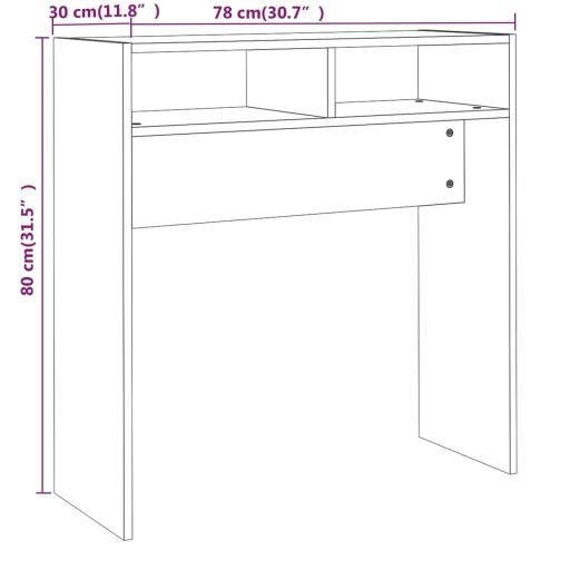 Mueble recibidor ROBLE AHUMADO [5]