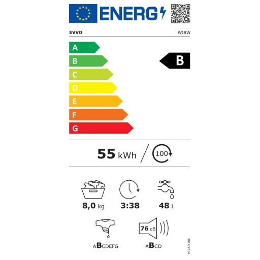 Lavadora integrable EVVO I8W [4]