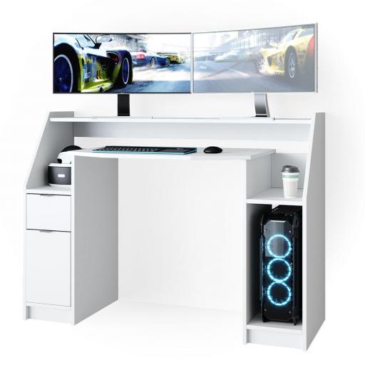 Mesa gamers BLANCO [4]