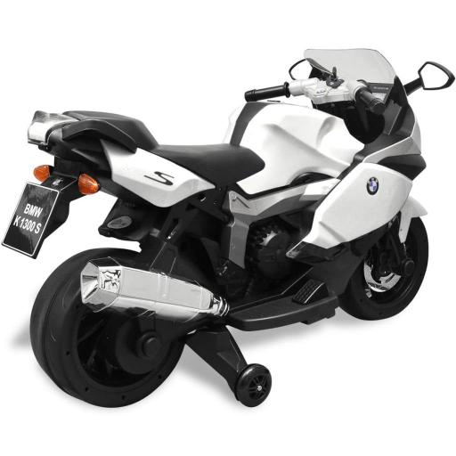 Moto eléctrica de juguete BMW BLANCO [2]