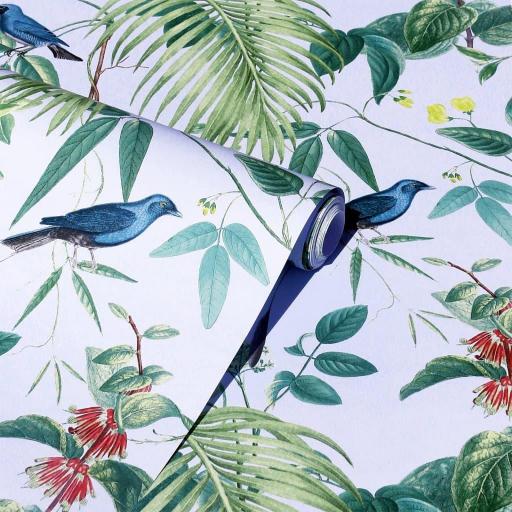 Papel pintado Exotic Garden AZUL Y VERDE [3]