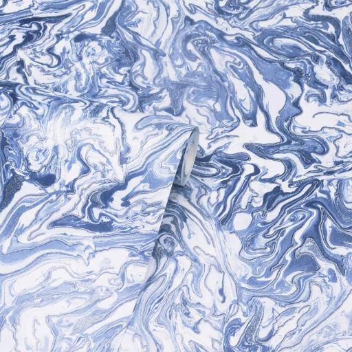 Papel pintado Liquid Marble AZUL [3]