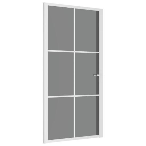 Puerta interior vidrio EGS y aluminio 102,5x201,5cm BLANCO [1]