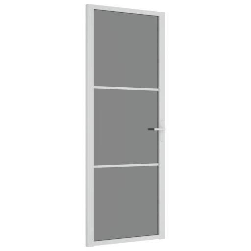 Puerta interior vidrio EGS y aluminio 76x201,5cm BLANCO [1]