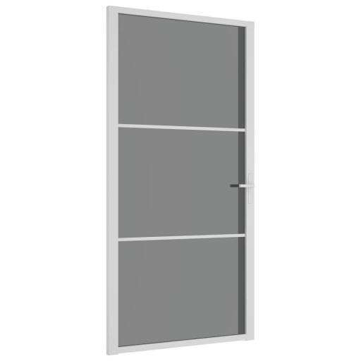 Puerta interior vidrio EGS y aluminio 102,5x201,5cm BLANCO [1]