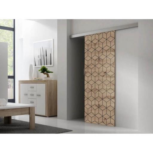 Puerta corredera 86x205cm ROBLE [1]