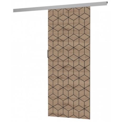 Puerta corredera 86x205cm ROBLE [2]