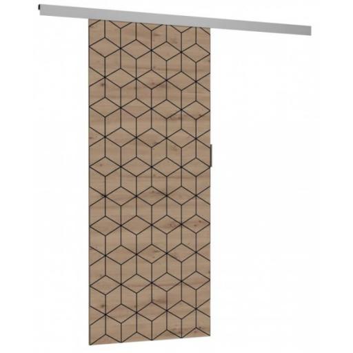 Puerta corredera 86x205cm ROBLE [3]