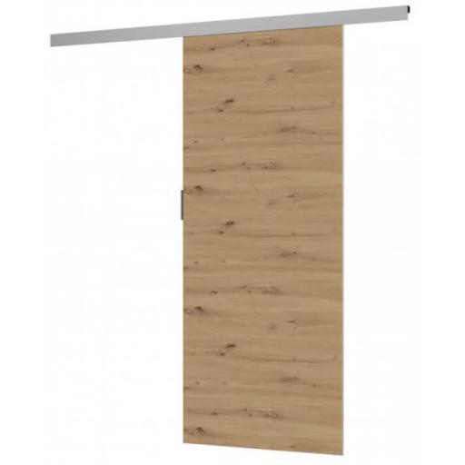 Puerta corredera 86x205cm ROBLE ARTESANO [2]