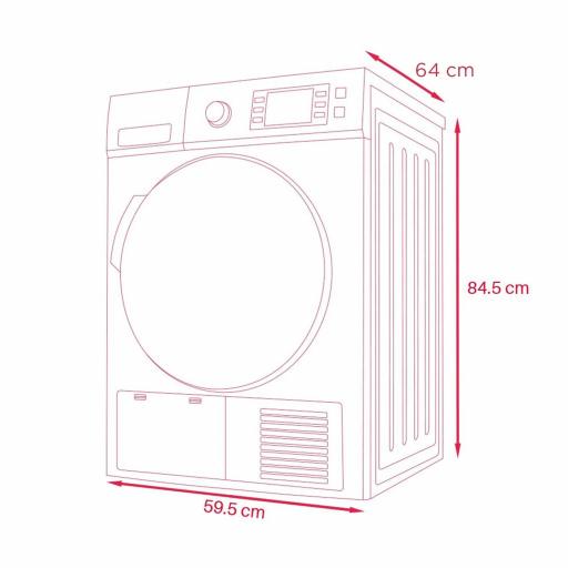 Secadora de bomba de calor EVVO S4.8 INOX [4]