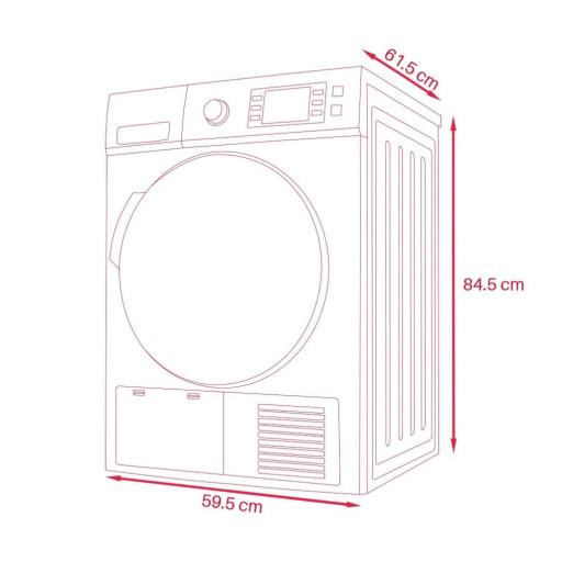 Secadora de condensación EVVO S3.8 INOX [4]