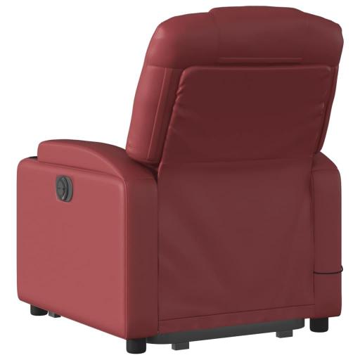 Sillón de masaje elevable eléctrico polipiel GRANATE [3]